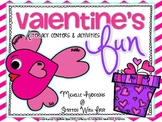 Valentine's Day Fun {4 literacy centers and a book report 