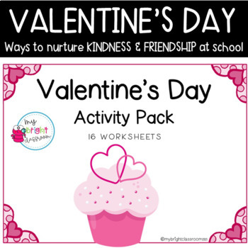 Preview of Valentine's Day Celebration Pack: Nurturing Friendships and Kindness