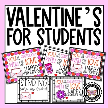 Last Minute Valentine's Day Gifts Tags- Teachers, Coworkers, and