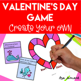 Valentine's Day Game Create Your Own Activity | February