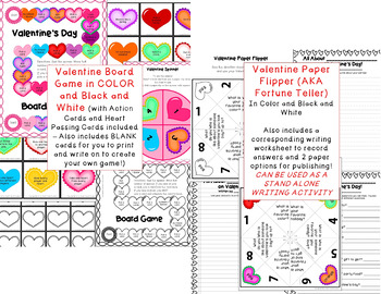 Valentine's Day Games & Activities (Learning Centers or Party Ideas)