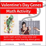 Valentine's Day Genes Math Activity