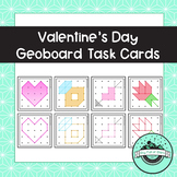 Valentine's Day Geoboard Task Cards