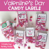 Valentine's Day Treat Tags - Candy Labels for student gifts