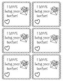 Valentine's Day Gift Tag Printable- From Teacher to Students