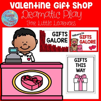 Preview of Valentine's Day Gift Shop Dramatic Play