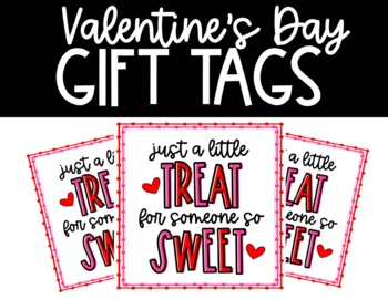 Preview of Valentine's Day Gift Tag