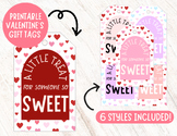 Valentine's Day Gift Tags, Printable Classroom Gift Tags, 