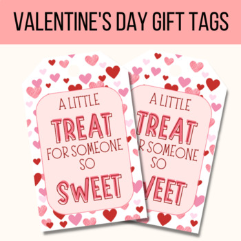 Printable Valentine tags, Love hang tags, Valentine's day gift tag