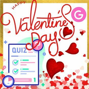 Preview of Valentine's Day Google Forms Quiz