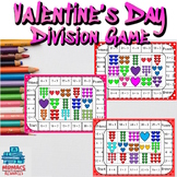 Valentine's Day Grade 3 to 6 Math Division Matching Game |