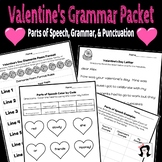Valentine's Day Grammar Packet