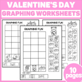 Valentine's Day Graphing Worksheets | Valentine's Day Math