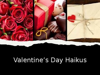 Preview of Valentine's Day Haiku PowerPoint