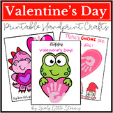 Valentine's Day Handprint Crafts, Keepsake Art Activity