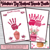 Valentine's Day Handprint Keepsake BUNDLE of Plants and Fl