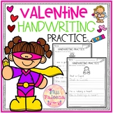 Valentine's Day Handwriting Practice