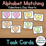 Valentine's Day Heart Alphabet Matching