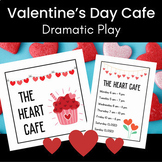 Valentine's Day Heart Cafe Dramatic Play Printable
