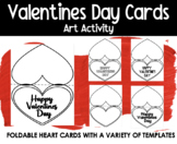 Valentine’s Day | Heart Card Project / Art and Writing Activity