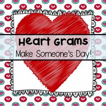Preview of Valentine's Day Heart Grams: Make Someone's Day!