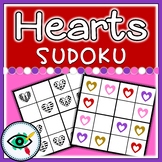 Valentine's Day Hearts Sudoku Games