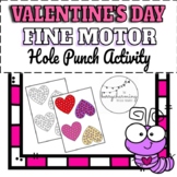 Valentine's Day Hole Punch Activity - Fine and Gross Motor