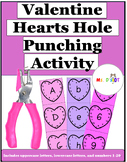 Valentine's Day Hole Punching Activity