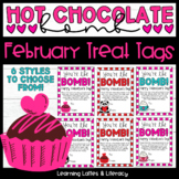 Valentine's Day Hot Chocolate Bomb Treat Tags Gift Tags Ho