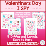 Valentine's Day I SPY - Fun Games & Activities