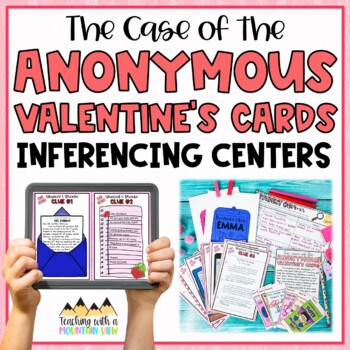 Preview of Valentine's Day Inference Centers Activity