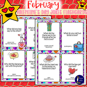 Valentine's Day Jokes Flashcards by Soumara Siddiqui | TPT