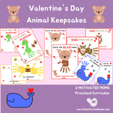 Valentine's Day Keepsakes, Preschool, Kindergarten, Handpr