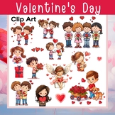 Valentine's Day Kids Clip Art