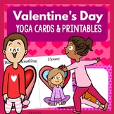 Valentine's Day Kids Yoga Cards and Printables