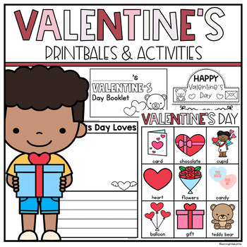 Valentine S Day Kindergarten Activities Centers By Learning Little By Little
