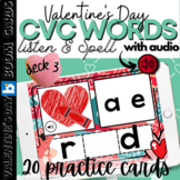 Valentine's Day Kindergarten Activity: CVC Words (Short vo