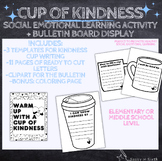 Winter Craft, Kindness Activity, Cup of Kindness Bulletin 