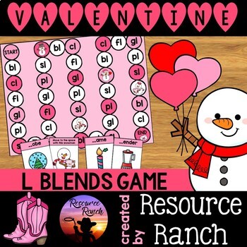 Preview of Valentine's Day L Blends Game