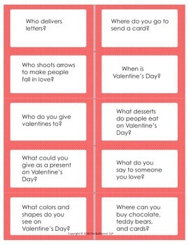 Valentine's Day Language Activities by Hearts of Speech | TpT