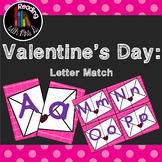 Valentine's Day Letter ABC match game