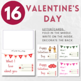 Valentine's Day Letter / Cards Templates - 2 designs to ai