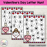 Valentine's Day Letter Hunt - Literacy Activity