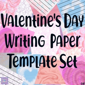 Valentines Day Love Letter Writing Paper