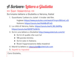 Valentine's Day: Lettere a Giulietta