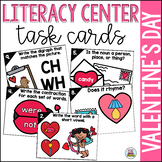 Valentine's Day Literacy Task Cards