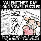 Valentine's Day Long Vowel Puzzles