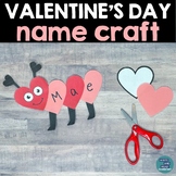 Valentine's Day Love Bug Name Craft - Holiday Handwriting 