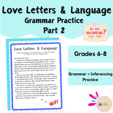 Valentine's Day: Love Language & Language Grammar Practice