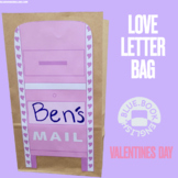 Valentine's Day Love Mailbox Brown Paper Bag Craft, Printa